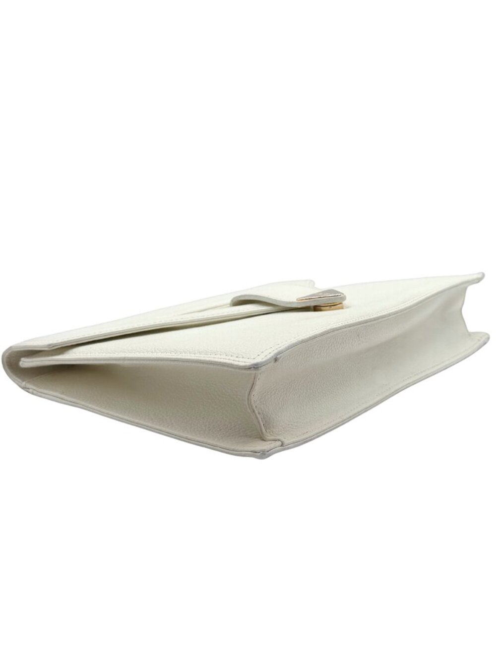 YVES SAINT LAURENT Vintage White/Ivory Clutch - Picture 4 of 8